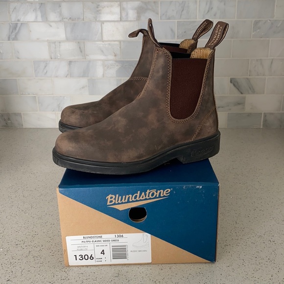 Blundstone Shoes - Blundstone | 1306 Dress Boot in Rustic Brown